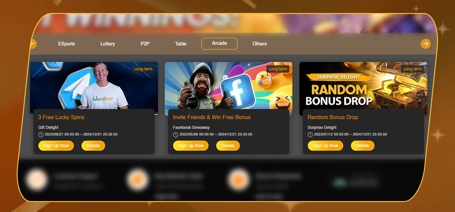 jeetbuzz bonuses for arcade games